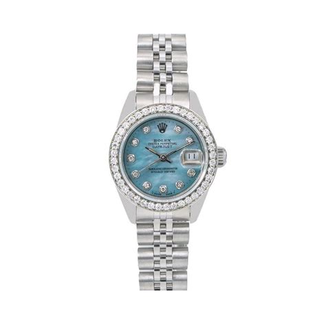 rolex model number 69240|Rolex Oyster Perpetual Lady Date 26 'Blue Dial .